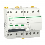 Disjoncteur diff�rentiel - IDD40N - TDG - 3P+N - 20A - Courbe C - 300 mA - Type AC - 10 kA - Schneider Electric A9DV7