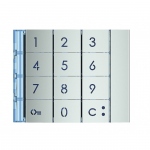 Bticino Sfera New - Fa�ade - Clavier � Code - Allmetal