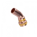 Coude � sertir 45� - Tube Cuivre - M�le / Femelle - 18 mm - Comap SudoPress Gaz