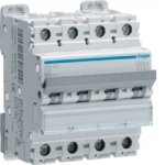 Disjoncteur Hager - 4 P�les - 50A - 6kA - Courbe C - Vis / Vis