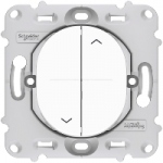 Commande Volets Roulants - Interrupteur - Blanc - Schneider Ovalis - Composable
