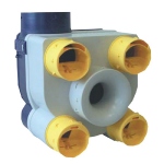 Kit VMC Siroc3 4RK auto r�glable 4 r�gulateurs Unelvent