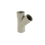 Embranchement Simple PVC - M�le / Femelle - 45� - Diam�tre 75 / 40 mm - Nicoll BP44