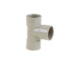 Embranchement Simple PVC - M�le / Femelle - 87�30 - Diam�tre 100 / 75 mm - Nicoll BT48