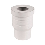 Manchette PVC avec joint - Pour WC - Diamtre 110 mm - Nicoll