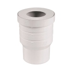 Manchette PVC avec joint - Pour WC - Diam�tre 110 mm - Nicoll