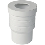 Manchette PVC avec joint - Pour WC - Diam�tre 100 mm - Nicoll