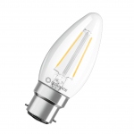 Ampoule  LED - Performance - B22D - 2.5W - 2700K - 250 Lm - CLB25 - Verre clair - Osram 069376