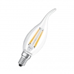 Ampoule à LED - Performance - E14 - 4W - 2700K - 470 Lm - CLBA40 - Verre clair - Osram 069475
