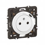 Prise de courant - 2P+T - Surface - Avec USB C - Blanc - Legrand C�liane CB0140