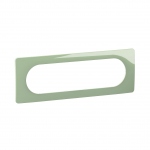 Plaque de finition - 6 � 8 Modules - C�ladon - Legrand C�liane CP0511