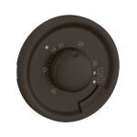 Enjoliveur - Pour thermostat ambiance - Noir - Legrand C�liane CN0250