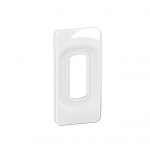 Plaque de finition - 1 Module - Blanc �maill� - Legrand C�liane CP0013