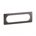 Plaque de finition - 6 � 8 Modules - Gris cendre - Legrand C�liane CP1011