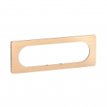 Plaque de finition - 6 � 8 Modules - H�tre - Legrand C�liane CP1411