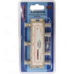 R�partiteur - 6 Directions - Fiche F - Blister - Evicom ABS061PB
