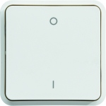 Interrupteur Bipolaire 10A Hager Cubyko composable blanc