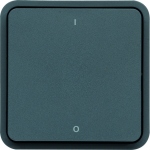 Interrupteur Bipolaire 10A Hager Cubyko composable gris