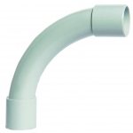Coude 90 Degr�s - Grand rayon - Diam�tre 16 mm - Pour tube IRL - Gris - Lot de 1 - Iboco 20130