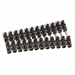 Barrette de connexion - 6 mm - Legrand Suprem  broches - Noir