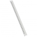 Repre Legrand Memocab - Lettre W - Blanc - Largeur 2.3 mm