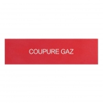 Etiquette - Coupure Gaz - Legrand 038020