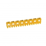 Rep�re pour fil de 0.5 � 1.5 mm� - Lettre Y - Couleur Jaune - Legrand Cab 3