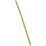 Rep�re pour fil de 1.5 � 2.5 mm� - Lettre R - Couleur Jaune - Legrand Cab 3