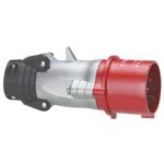 Fiche droite - M�le - 32 Amp�res - 3P+N+T - IP44 - Rouge - Legrand Hypra 052844