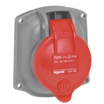 Prise tableau - 32 Amp�res - 3P+N+T - IP44 - Rouge TD ML - Legrand Hypra 052884