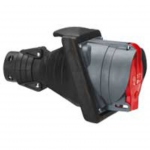 Prisinter mobile 32 Amp�res 3P+N+T IP44 rouge - Legrand Hypra 052907