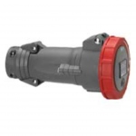 Prise droite femelle 32 Amp�res 3P+T IP55 rouge - Legrand Hypra 53080