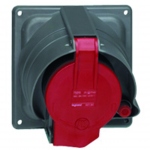 Prisinter fixe 63 Ampres 3P+T IP44 rouge - Legrand Hypra 53603