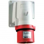 Fiche tableau inclin�e 16 Amp�res 3P+N+T IP44 rouge - Legrand P17 057589