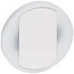 Enjoliveur - Commande Simple avec Couronne Lumineuse - Legrand Cliane - Blanc