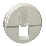 Enjoliveur - Prise RJ45 Simple - Legrand Cliane - Titane