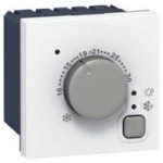 Thermostat d'ambiance lectronique - 2 modules - Blanc - Legrand 076720