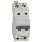 Disjoncteur 10A 10kA phase neutre courbe C Legrand DX3 Vis / Vis