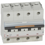 Disjoncteur - Legrand Dx3 - 4 P�les - 63 A - Courbe C - 25kA - Legrand 409800