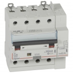 Disjoncteur diff�rentiel Legrand DX3 20A courbe C 300mA 4 Poles type AC - Vis / Auto