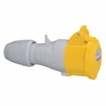 Prise droite femelle - 16 Amp�res - 3P+T - IP44 - Mauve - Legrand 555102
