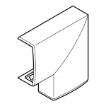 Angle plat - Keva M - 50 x 20 - Planet Wattohm 11584