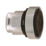 T�te Bouton Poussoir - Affleurant - Noir - Schneider Harmony ZB4BA2
