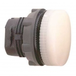 T�te - Pour Voyant � culot BA9s - Blanc - Cabochon lisse - Schneider ZB5AV01