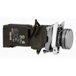 Voyant lumineux - A LED - Transformateur 24 Volts - Blanc - Schneider XB5AV5B1