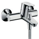 Mitigeur - Bain / Douche - FOCUS E - Avec cartouche 2 vitesses - Chrom� - Hansgrohe 31948000