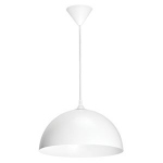 Luminaire suspendu - Aric COMO - E27 - Blanc - Intrieur blanc - Sans Lampe - Aric 4207