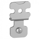 Jeu de 4 pattes fixation acier - Pour coffret Spacial S3D - Schneider electric NSYAEFPFSC