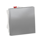 Va et vient - 10A - 2 Modules - Alu - Schneider Unica NU320330