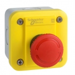Bo�te � bouton - Harmony XALE - Coup de poing - 1F+1O - Schneider electric XALEK1702